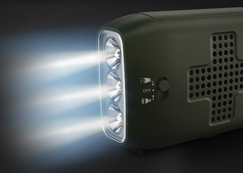 philips comes to the rescue with portable survival-kit radio