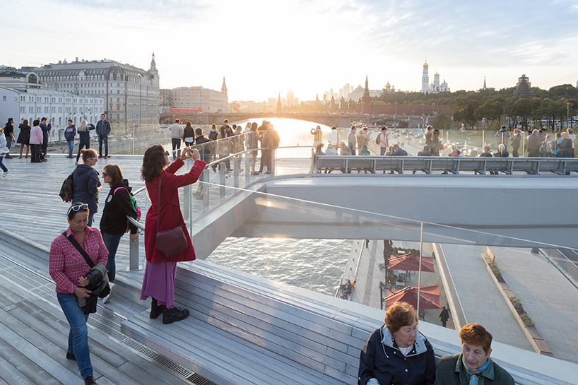 diller scofidio + renfro-led team opens moscow's first large-scale park in  50 years - Moscow, Russia