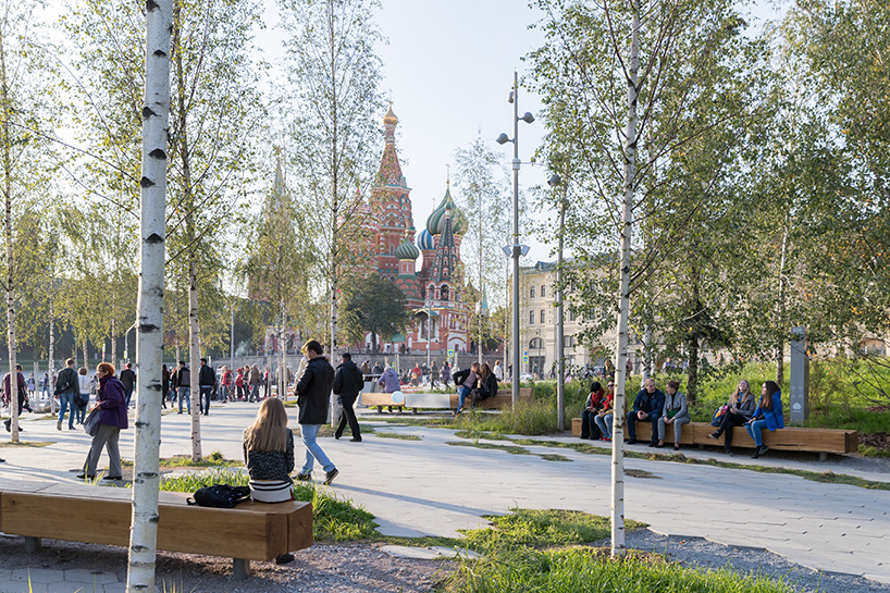 diller scofidio + renfro-led team opens moscow's first large-scale park in  50 years - Moscow, Russia