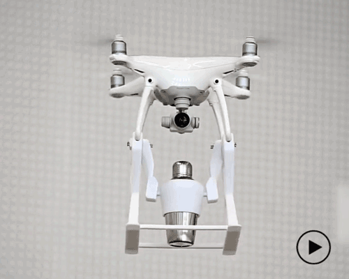 shaken or stirred: the art of cocktail making now features flying drones