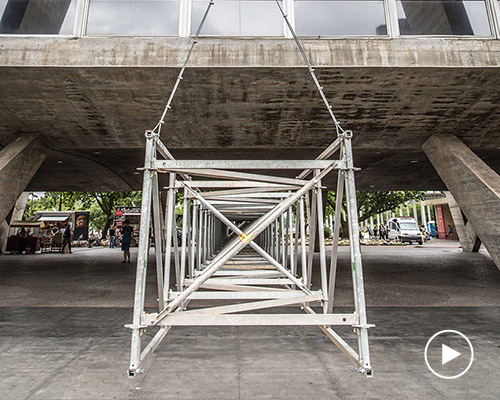 an art installation at MAM in rio de janeiro makes a purpose of being 'useless'