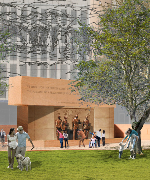 frank gehry-designed eisenhower memorial breaks ground in washington DC