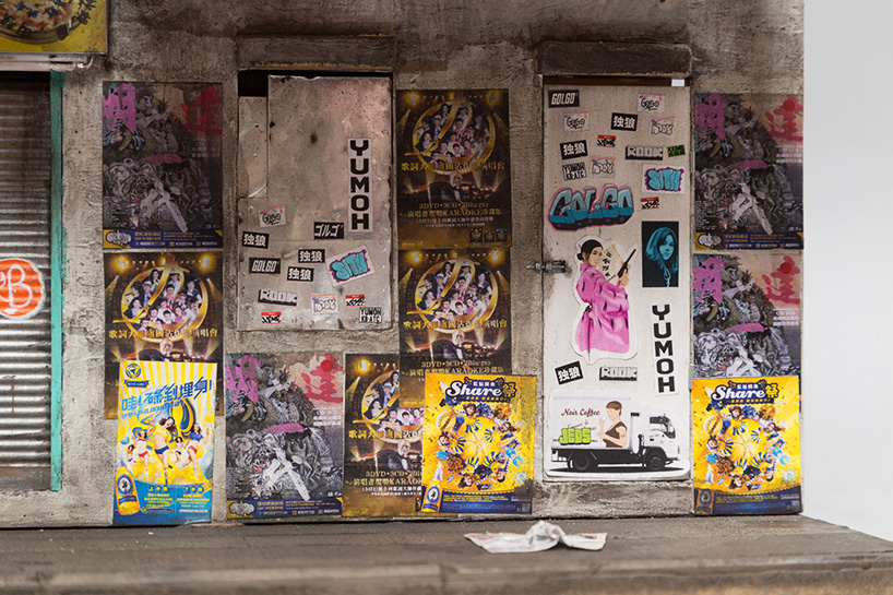 joshua smith miniaturizes hong kong urban life through tiny architectural settings