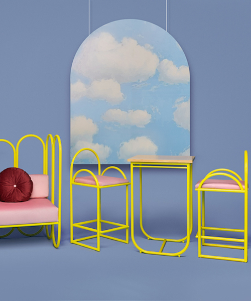 masquespacio designs an arch-themed furniture collection for houtique