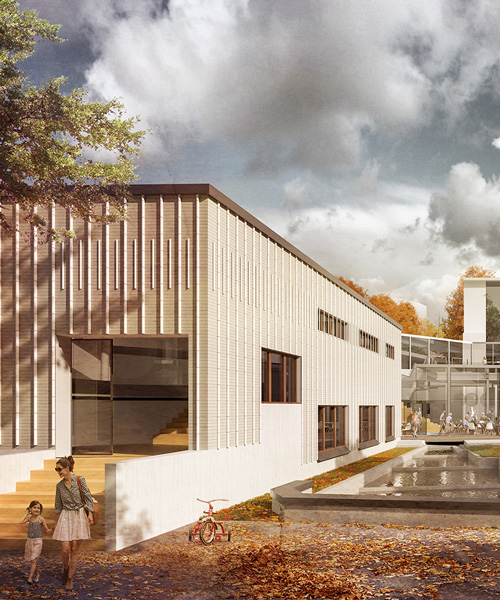matteo cainer presents proposal to connect two alvar aalto-designed museums in finland