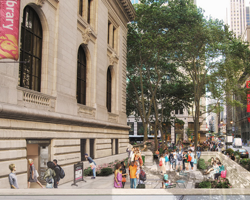 mecanoo presents 'subtle and clever' masterplan for the new york public library