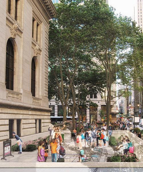 mecanoo presents 'subtle and clever' masterplan for the new york public library