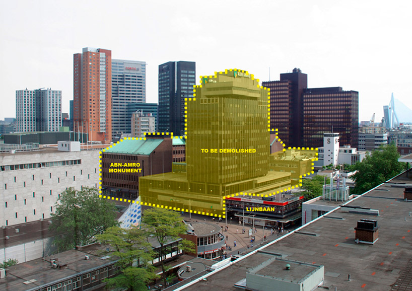 OMA FORUM rotterdam construction starts designboom