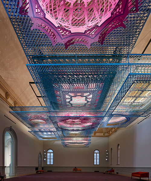 freelandbuck suspends 19th century ceilings with 'parallax gap' at renwick gallery