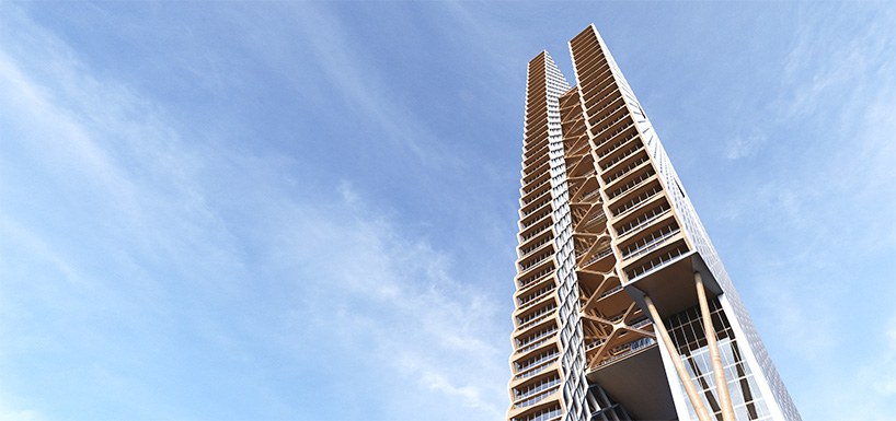 wooden skyscraper