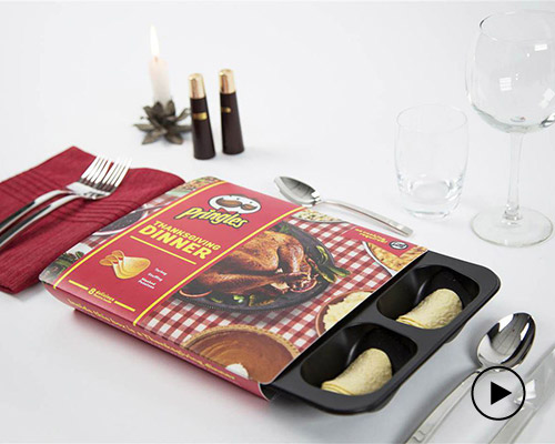 pringles creates thanksgiving dinner out of potato chips