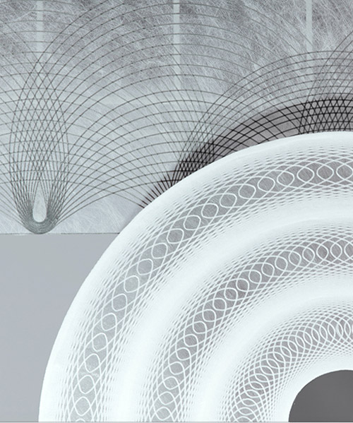 rick tegelaar 3D prints mesmerizing panels made of colback yarn