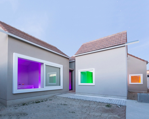 sergio sebastián's 'house JI' reinterprets the traditional model of housing in the desert