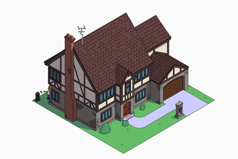 simpsons home architectural styles