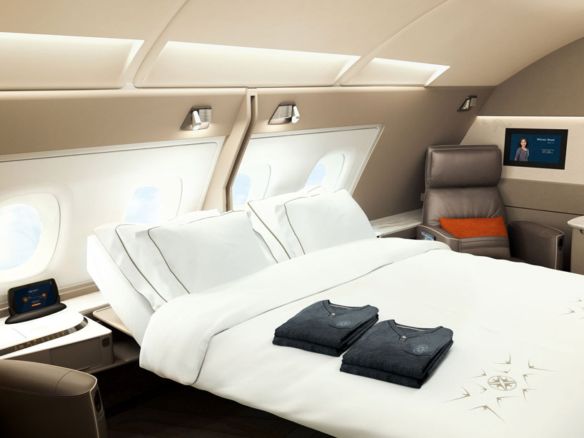airlines with beds