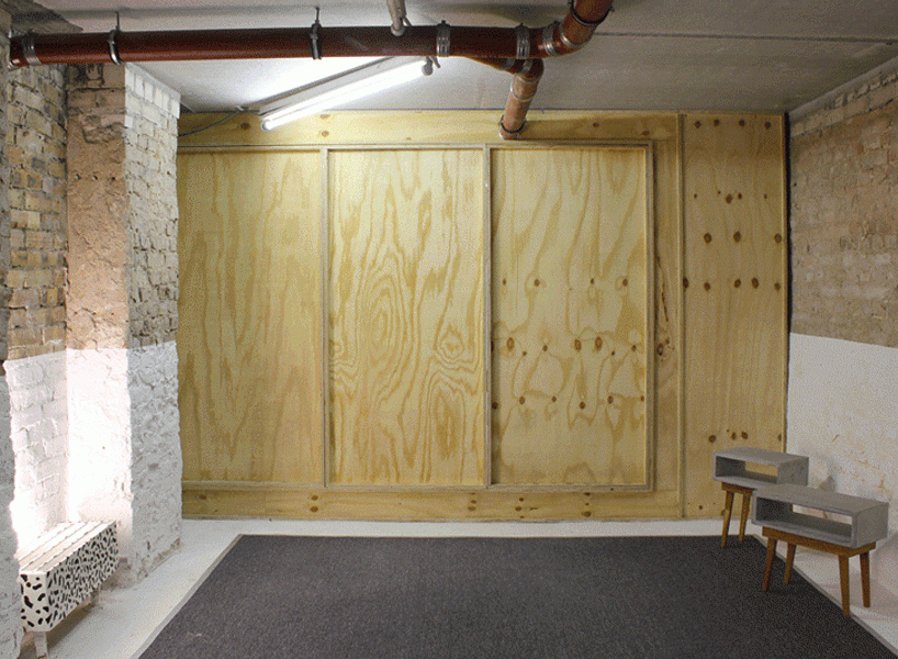 the kardamov studio in berlin is conceived within an empty basement by so + so studio