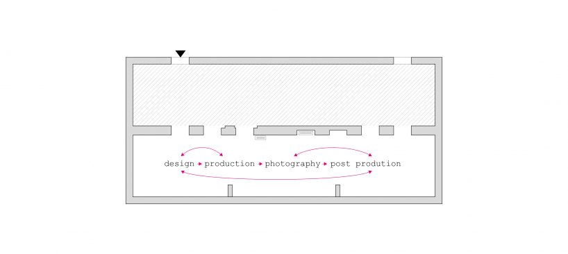 the kardamov studio in berlin is conceived within an empty basement by so + so studio