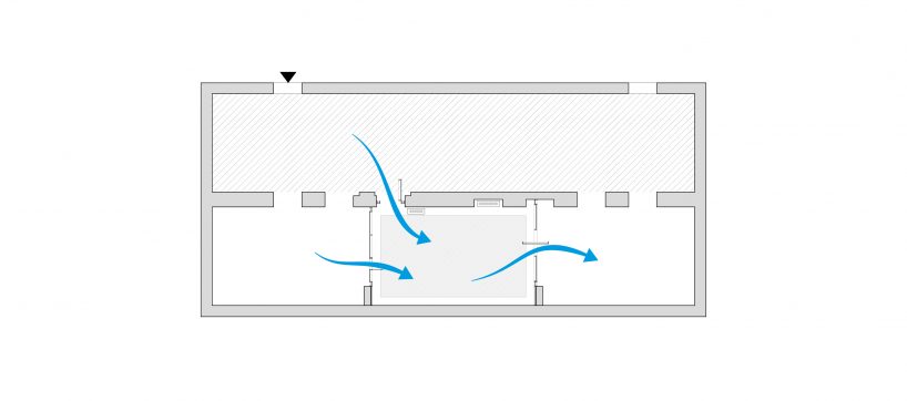 the kardamov studio in berlin is conceived within an empty basement by so + so studio