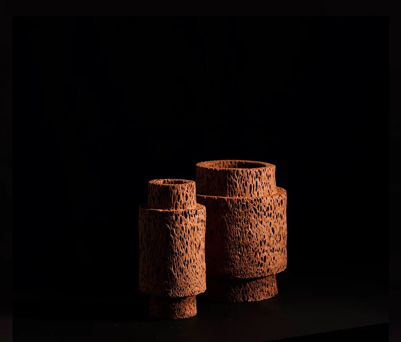 studio furthermore experiments with 'lost foam' processes in latest collection REPLICA