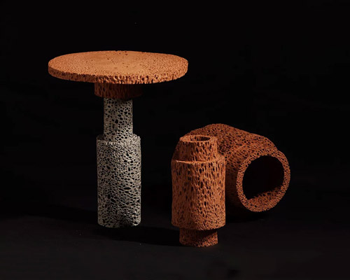 studio furthermore experiments with 'lost foam' processes in latest collection REPLICA