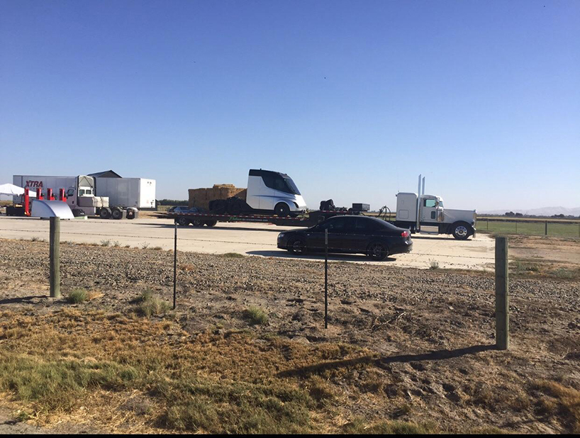 Elon Musk Unveils The Electric Autopilot Enhanced Tesla Semi Truck