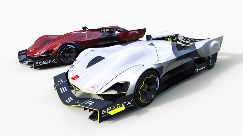 tesla le mans car concepts signal future for all-electric racing