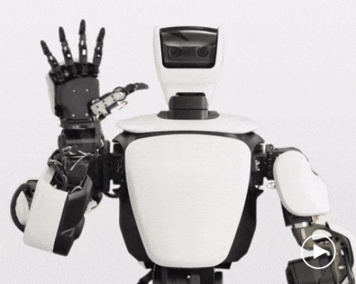 toyota T-HR3 humanoid robot mirrors human operator movements