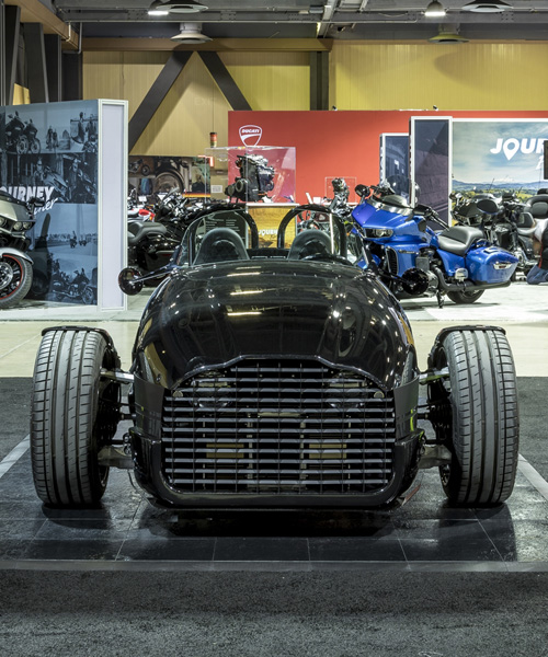 vanderhall goes electric for its edison2 three-wheeler roadster