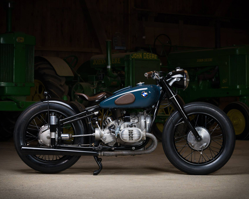 the BMW R51/2 custom motorcycle by kontrast kreations