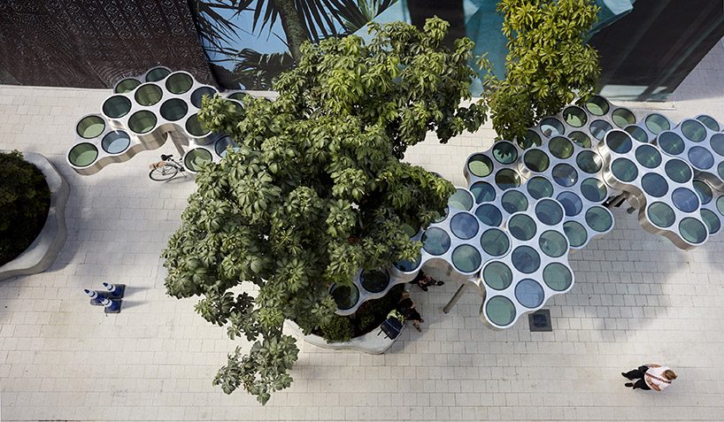 ronan & erwan bouroullec present nuage pergola, a design miami/ satellite