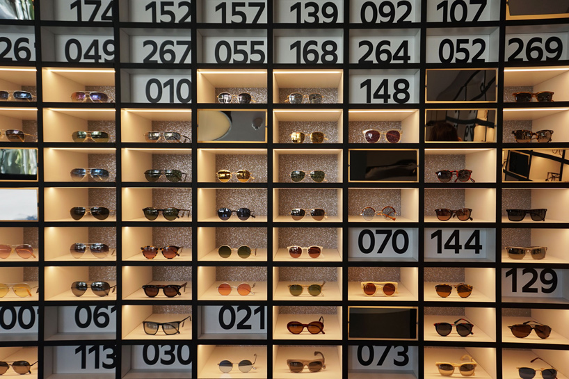 dimore studio designs 'spectacle laboratory' for oliver peoples miami store