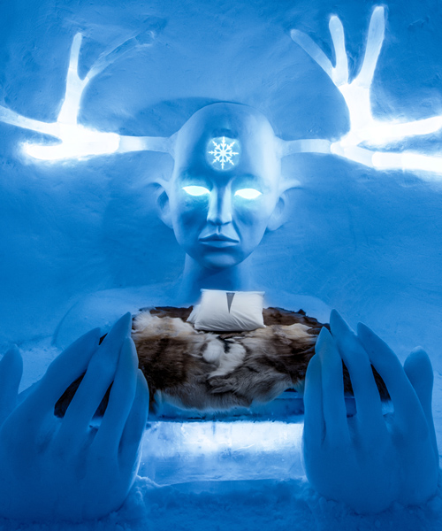 bundle up and behold the first images of ICEHOTEL #28 in sweden