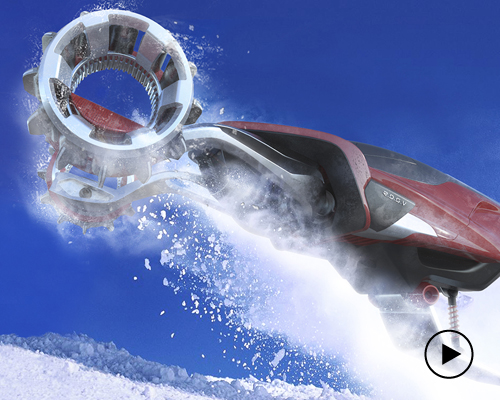 the RDSV snowmobile concept by juan garcia mansilla