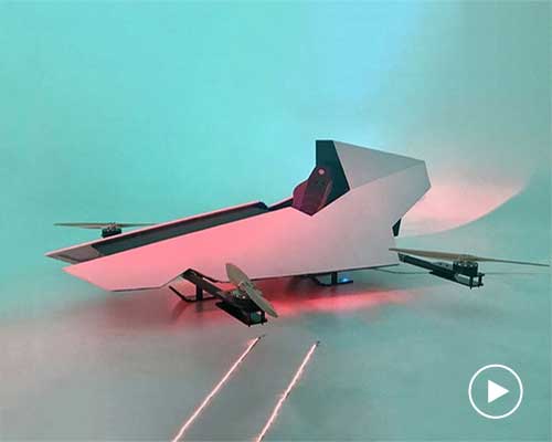 'world's first flying car' race could predict the future of sports