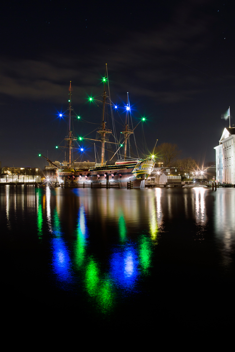 all seeing eyes and wormholes light up amsterdam's festival of lights