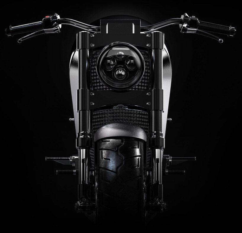 bandit9's bespoke odyssey motorcycle uses components from aeronautic ...