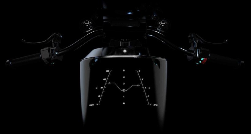 bandit9's bespoke odyssey motorcycle uses components from aeronautic materials