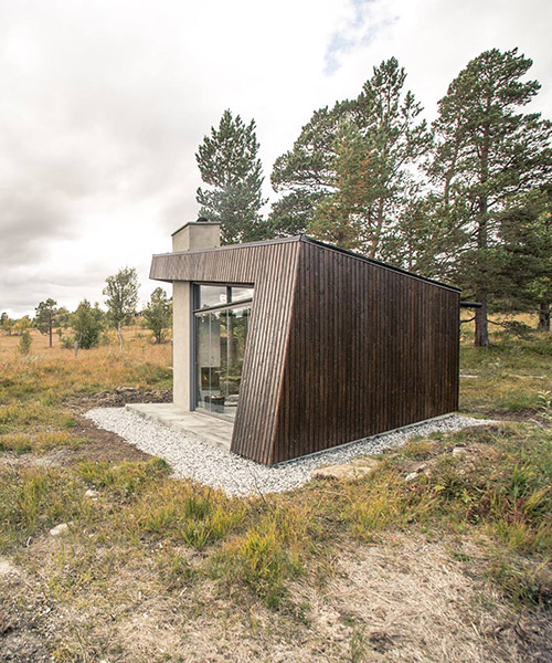 bergersen arkitekter AS mimics norwegian landscape in green-roofed viewpoint