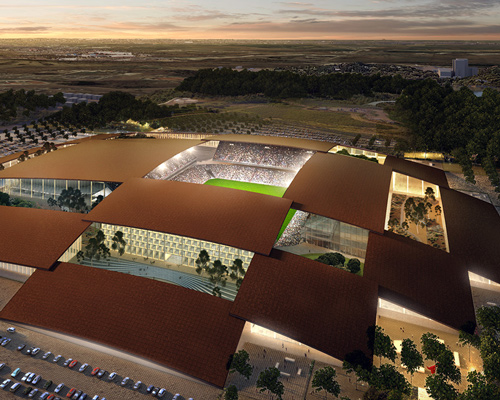 bjarke ingels group is working on a major sports and entertainment destination in texas