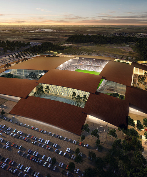 bjarke ingels group is working on a major sports and entertainment destination in texas