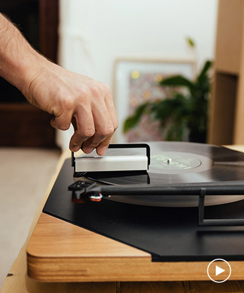 defoss combines classic components and modern technology for LOGIGRAM record player