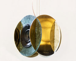pietre di monitillo's unique marble 'senato' speaker by efrem bonacina and pier lomascolo