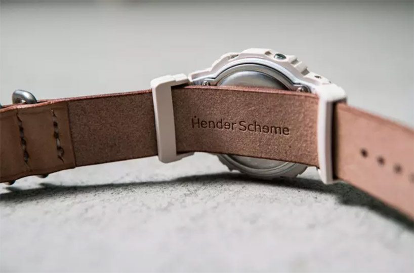 hender scheme x G-SHOCK adds beige colorway to classic casio watch