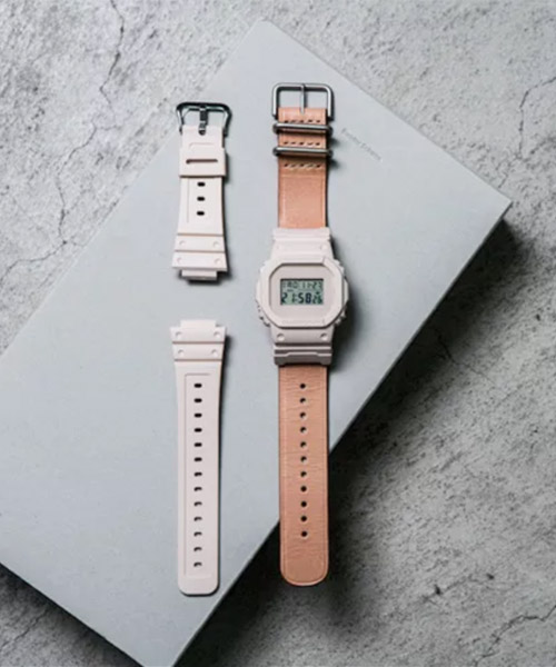 hender scheme x G-SHOCK adds beige colorway to classic casio watch