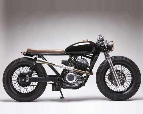 the honda tornado café racer by vida bandida motorcycles