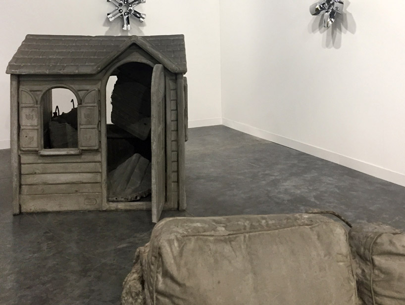 josh kline's concrete apocalypse furniture casts fears of technology in the future