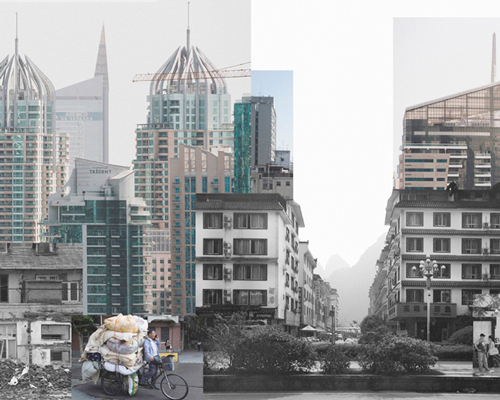 leticia lampert's latest series creates a never-ending landscape mixing different cities