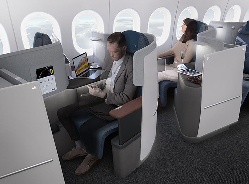 Pearsonlloyd Reveals Lufthansa S New Business Class Interiors