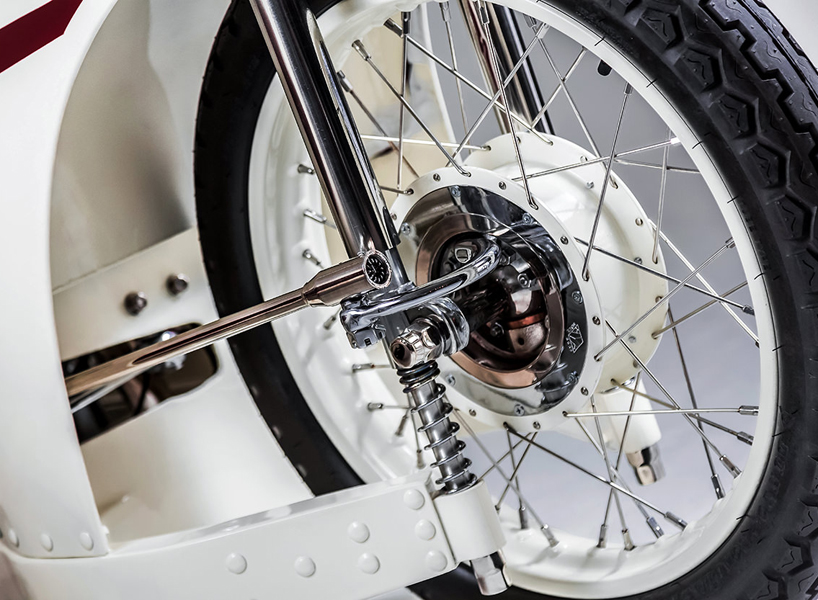 majestic bernadet is a motorcycle influenced by the art deco movement