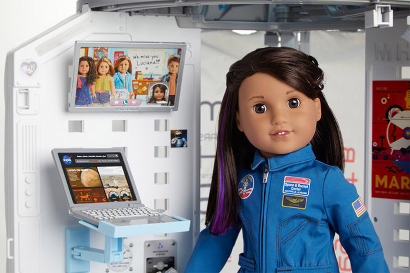 American girl cheap doll space station